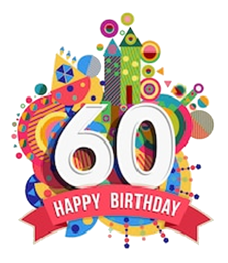 60th Birthday Png Hd Transparent 60th Birthday Hd Png