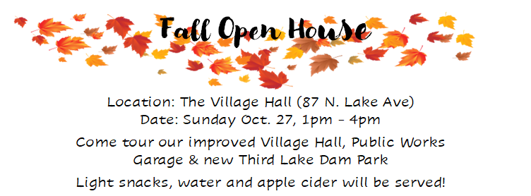 Join us at the Fall Open House!